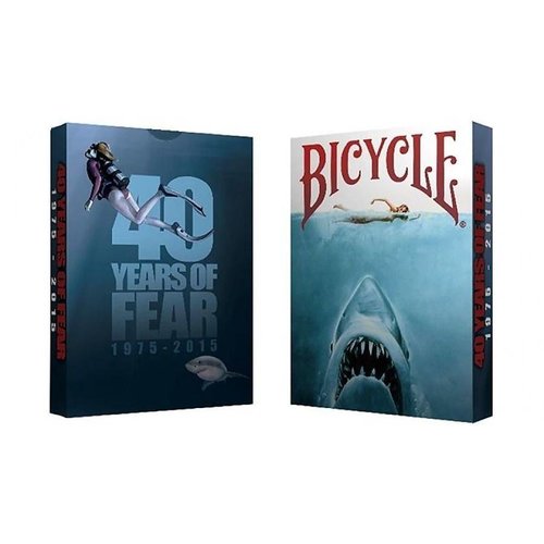 Bicycle 40 Years of Fear Jaws Playing Card - Crooked Kings Bicycle 40 Years of Fear Jaws Playing Card - Crooked Kings