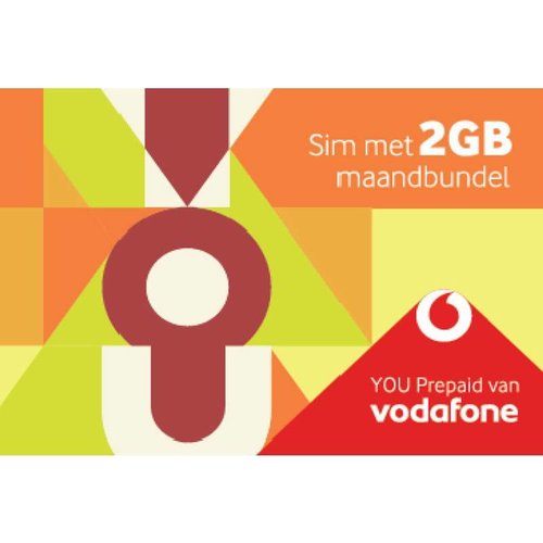 Vodafone You Prepaid Sim 2 Gb Maandbundel Vodafone You Prepaid Sim 2 Gb Maandbundel