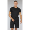 Zwart Heren Short Set