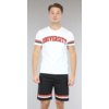 Witte Heren Slim Fit Short Set