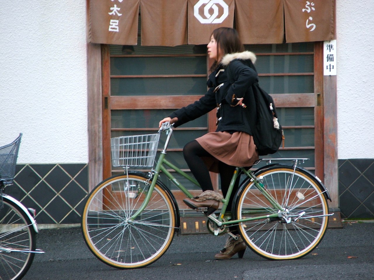 japanese style bicycle