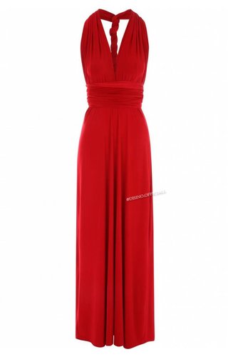 RED - MULTI-WAY MAXI DRESS RED - MULTI-WAY MAXI DRESS