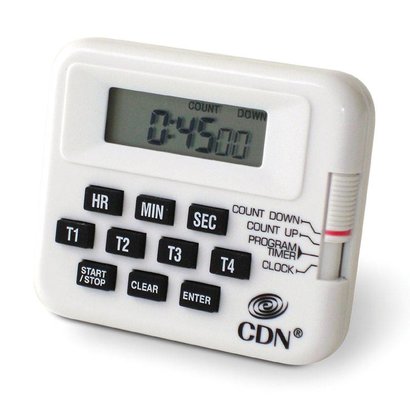 CDN Kookwekker Digitaal 4 Timers