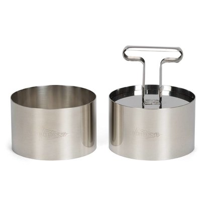 Patisse Garneerringen met Uitdrukker RVS 7 cm 2-delig