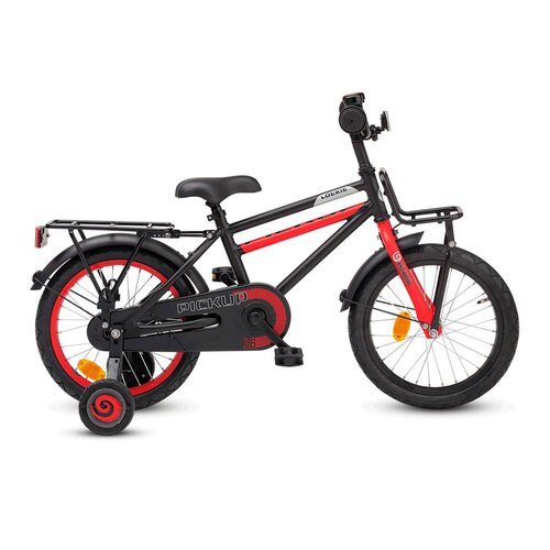 Loekie Loekie Pick up 16inch black/red Loekie Loekie Pick up 16inch black/red