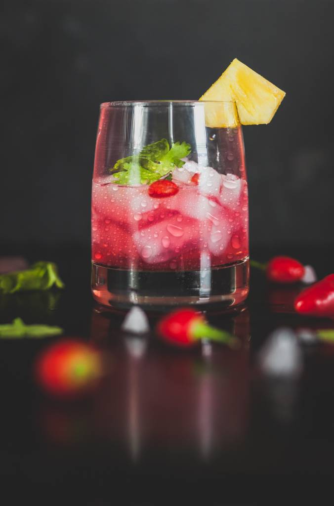 Sunset cocktail