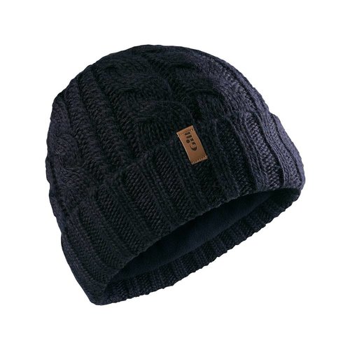 Gill Muts kabel gebreid navy Gill Muts kabel gebreid navy