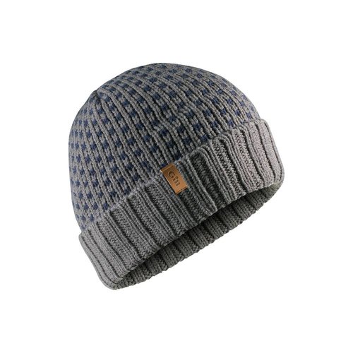 Gill Muts gebreid Jacquard grijs Gill Muts gebreid Jacquard grijs