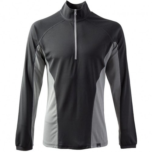 Gill Thermoshirt I2 lange mouw korte rits heren Gill Thermoshirt I2 lange mouw korte rits heren