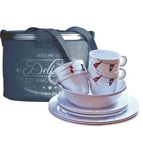 Marine Business Picknickmand Regata 15-delig Marine Business Picknickmand Regata 15-delig