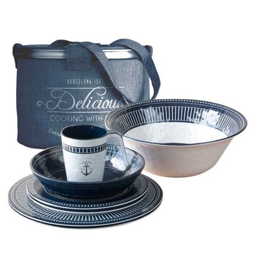Marine Business Picknickmand Sailor Soul 13 delig Marine Business Picknickmand Sailor Soul 13 delig
