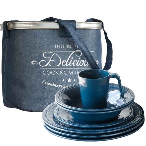 Marine Business Picknickmand Harmony lagoon 24-delen Marine Business Picknickmand Harmony lagoon 24-delen