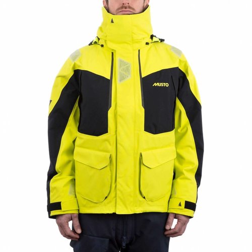 Musto Zeiljas Br2 offshore heren sulphur spring/zwart Musto Zeiljas Br2 offshore heren sulphur spring/zwart