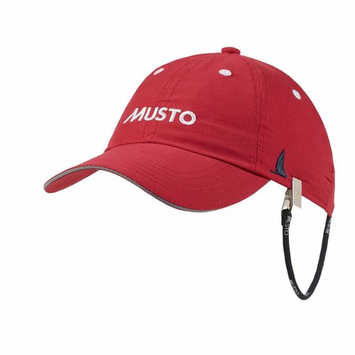 Musto Crew cap fast dry rood Musto Crew cap fast dry rood