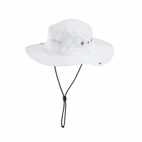 Musto zonnehoed Evo Brimmed Hat wit Musto zonnehoed Evo Brimmed Hat wit