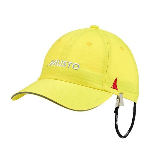 Musto Crew cap fast dry sulphur geel Musto Crew cap fast dry sulphur geel