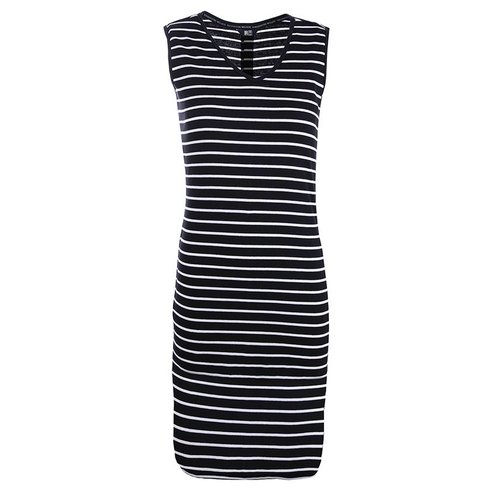 Roosenstein Jurk Nina dames navy/ecru gestreept Roosenstein Jurk Nina dames navy/ecru gestreept