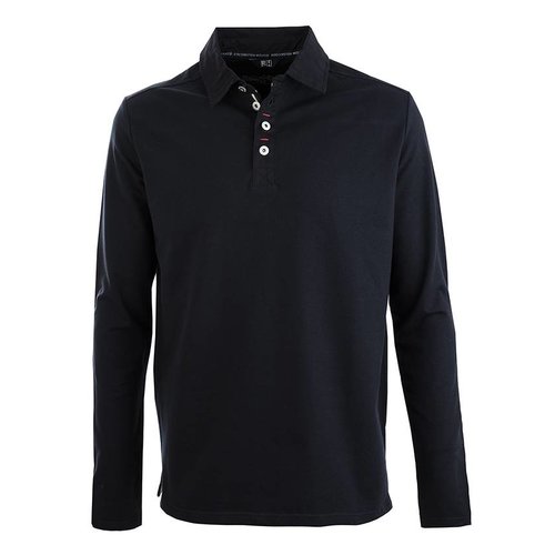 Roosenstein Polo Raf heren l/s navy Roosenstein Polo Raf heren l/s navy