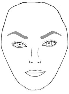 Forme de visage: diamant
