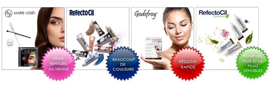 Choisir la bonne teinture pour sourcils