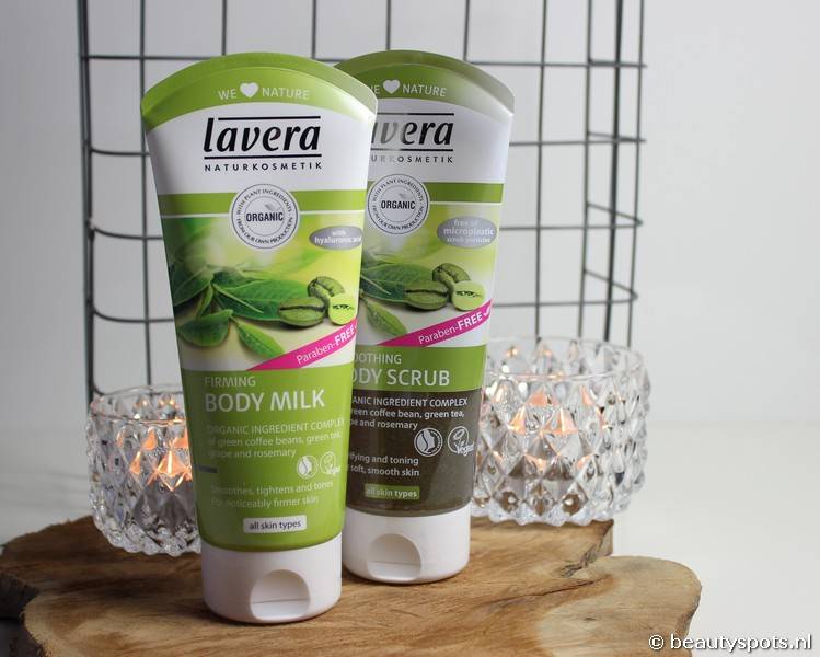 Review Lavera Body Scrub en Body Lotion