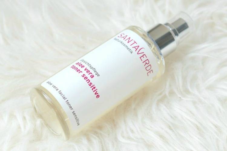 Review Santaverde aloë vera sensitive tonic