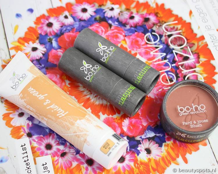 Review make-up look met Boho Cosmetics