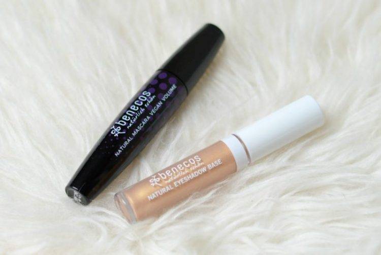 Review Benecos mascara en eyeshadow base