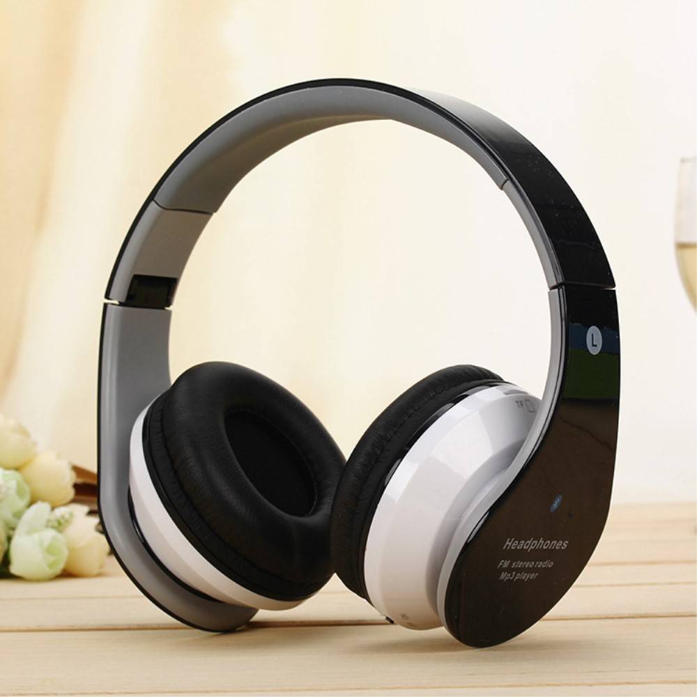 Mega Bass Over-ear Bluetooth Hoofdtelefoon - Zwart