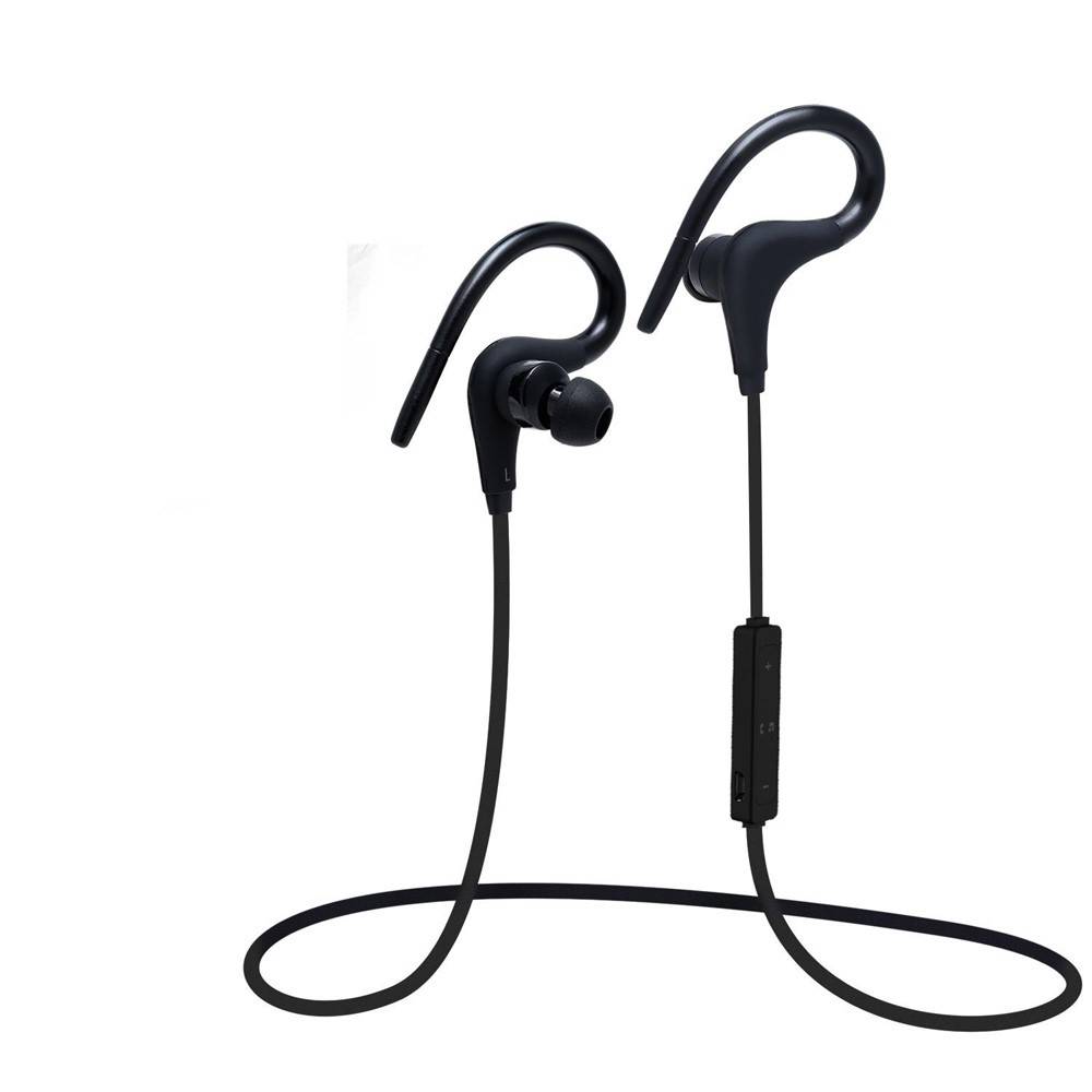 Q10 Bluetooth Sport Oordopjes met Afstandsbediening - Zwart