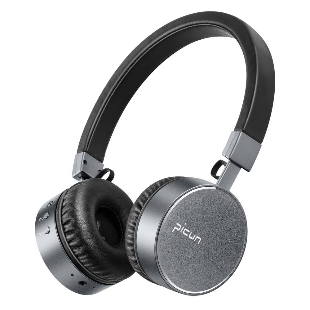 PICUN PICUN P10 Bluetooth On-Ear Koptelefoon - Zwart / Grijs