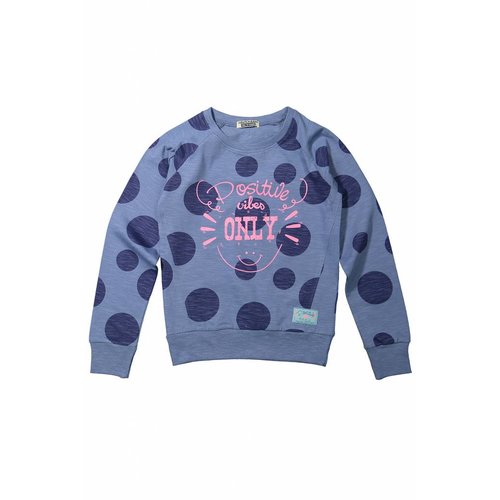 Meisjes sweater positive vibes Meisjes sweater positive vibes