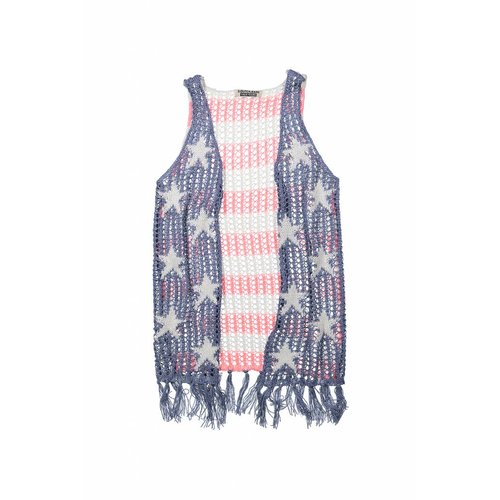 Meisjes gilet positive vibes Meisjes gilet positive vibes