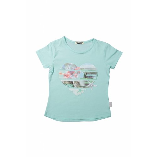 Meisjes T-shirt don't think too much Meisjes T-shirt don't think too much