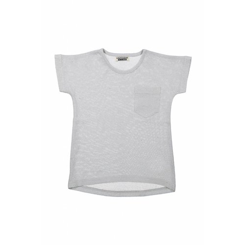 Meisjes T-shirt don't think too much Meisjes T-shirt don't think too much