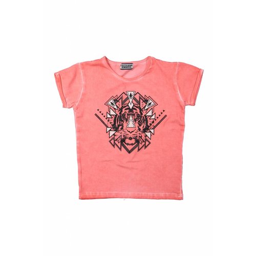 Meisjes T-shirt love pink Meisjes T-shirt love pink