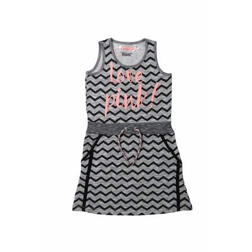 Mädchen Kleid Love Pink Mädchen Kleid Love Pink