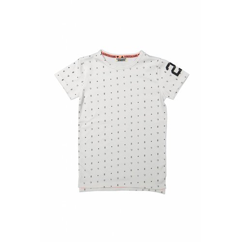 Jongens T-shirt extra lang face the track Jongens T-shirt extra lang face the track