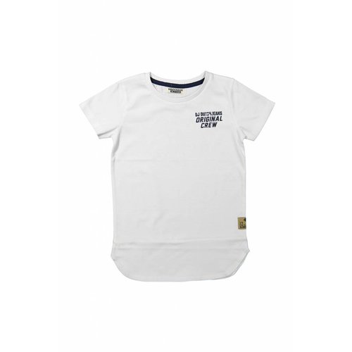 Jongens T-shirt extra lang never hold back Jongens T-shirt extra lang never hold back