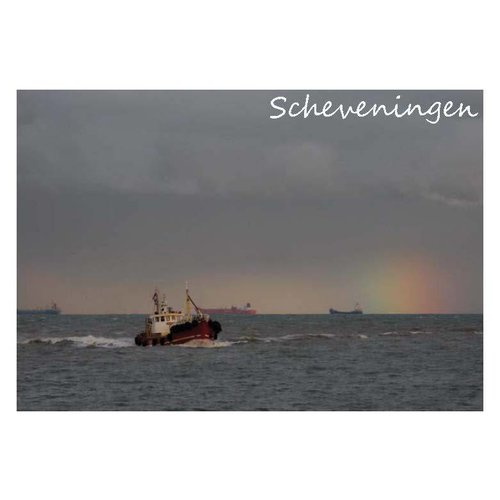 Ivooosterbaan Ivooosterbaan Scheveningen Schip Postkaart Ivooosterbaan Ivooosterbaan Scheveningen Schip Postkaart