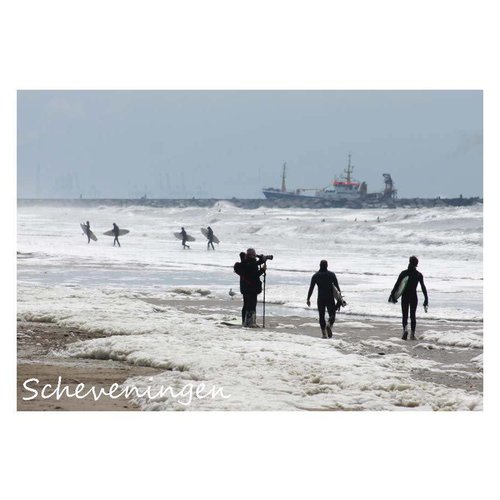 Ivooosterbaan Ivooosterbaan Scheveningen Surfers Postkaart Ivooosterbaan Ivooosterbaan Scheveningen Surfers Postkaart