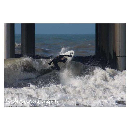 Ivooosterbaan Ivooosterbaan Scheveningen Surfer Pier Postkaart Ivooosterbaan Ivooosterbaan Scheveningen Surfer Pier Postkaart