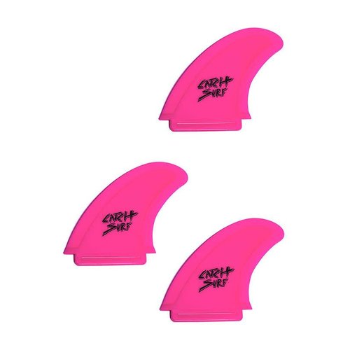 Catch Surfboards Catch Odysea Safety Edge Tri Fin Set Hot Pink Catch Surfboards Catch Odysea Safety Edge Tri Fin Set Hot Pink