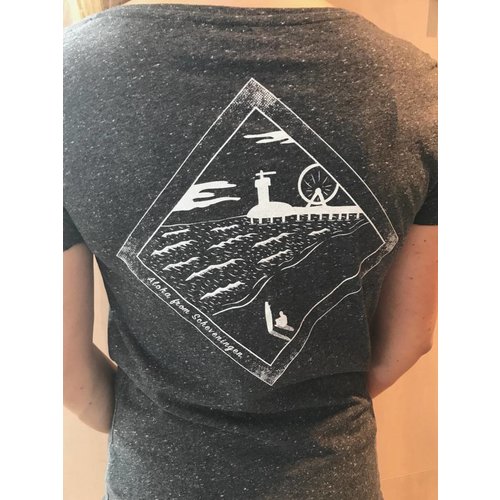Aloha Surf Huismerk Aloha's Scheveningen de Pier T-shirt Dames Aloha Surf Huismerk Aloha's Scheveningen de Pier T-shirt Dames