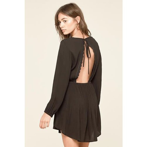 Amuse Amuse Portia Black Dress Amuse Amuse Portia Black Dress