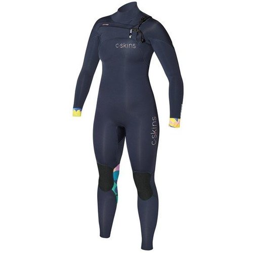 C-Skins C-Skins ReWired 3/2 Dames Zomer Bl/Blue/Tropic Wetsuit C-Skins C-Skins ReWired 3/2 Dames Zomer Bl/Blue/Tropic Wetsuit