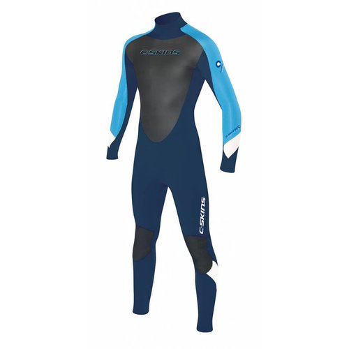 C-Skins C-Skins Surflite 5/4 Kids Winter Blauw/Wit Wetsuit C-Skins C-Skins Surflite 5/4 Kids Winter Blauw/Wit Wetsuit