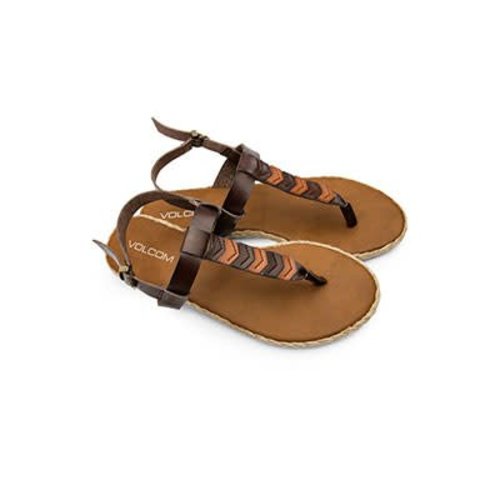 Volcom Volcom Dames Trails Brown Slippers Volcom Volcom Dames Trails Brown Slippers