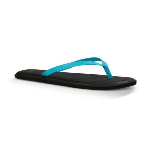 Sanuk Sanuk Dames Yoga Bliss Aqua Slippers Sanuk Sanuk Dames Yoga Bliss Aqua Slippers