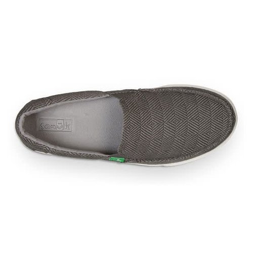 Sanuk Sanuk Heren Sideline Checked Charcoal Schoenen Sanuk Sanuk Heren Sideline Checked Charcoal Schoenen